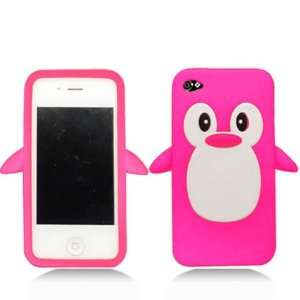  Premium Penguin Skin Case for Apple iPhone 4 / 4S (Hot 