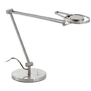    Orlyss Satin Steel Adjustable LED Desk Lamp