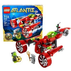 Lego Atlantis Series Vehicle Set # 8060   TYPHOON TURBO SUB with Key 