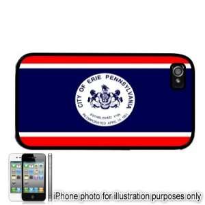  Erie Pennsylvania PA City State Flag Apple iPhone 4 4S 