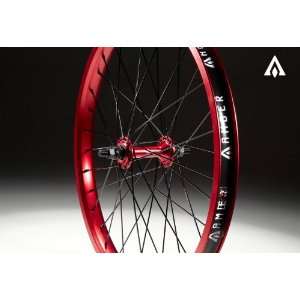 Amber Reign Front Wheel 36h Matte Red 