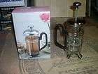 cup french press filter brewing coffee or tea maker