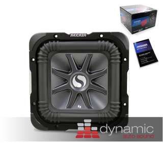 2011 KICKER S12L7 4 12 SUBWOOFER DVC 4 OHM 1,500 WATTS SUB L7 S12L7 