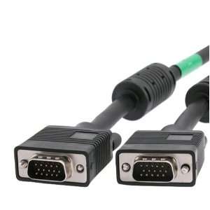  3 Foot 15 pin Male to Male VGA Cable (Black) Electronics