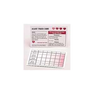  Heart Track Record Card   Model HTC   Pkg of 100 Health 
