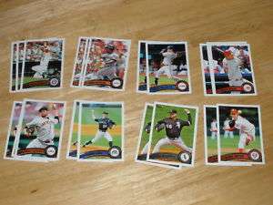 2011 TOPPS LOT OF 4 CARDS MARK BUEHRLE WHITE SOX # 231  