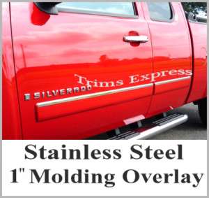 09 2011 Chevy Silverado Extended Cab Body Side Molding  