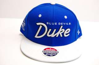   Duke Snapback Cap snapback zephyrs NCAA blue Football Hat  