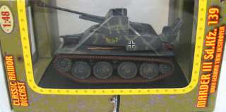 21st Century 1/48 WWII German Marder III Gray Tank  