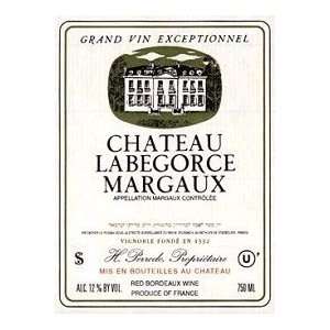  Labegorce Margaux 2000 3.00L Grocery & Gourmet Food