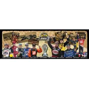  Mounted Memories Nascar Chase For The Cup Panoramic 