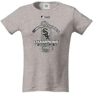 Chicago White Sox 2005 World Series Champions Ladies Locker Room Ash T 