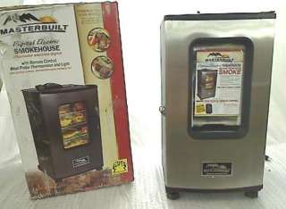 Masterbuilt 30 Inch Electric Smokehouse Smoker with Window and RF 