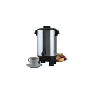     Aluminum Coffeemaker w/ 3 Prong Plug   30 Cup