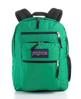 Jansport Backpack, Big Student Kelly Green   Non Rolling Backpacks 