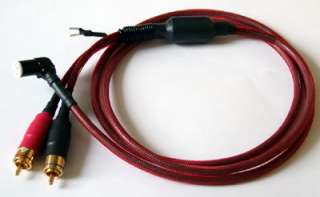 tonearm cable 2m turntable cardas right angle SME SAEC  