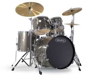 Mapex Horizon HX Grey Sparkle Complete Drum Set HX5255TCZ(QS)  