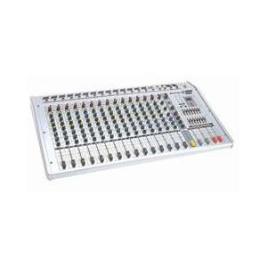    Pyle 16 Channel 400 Watt Powered Console Mixer Musical Instruments