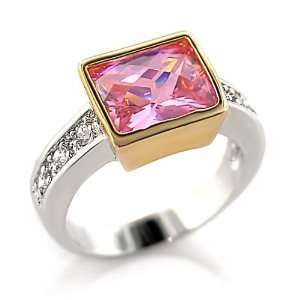  Jewelry   2 Carat Pink CZ Ring SZ 5 Jewelry
