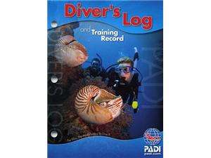    PADI Divers Log Book w/ Training Record