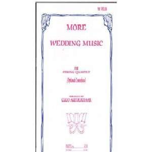  More Wedding Music for String Quartet   Violin 1 part 