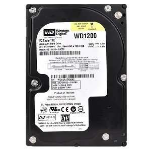 Western Digital Caviar 120GB SATA/150 7200RPM 8MB Hard Drive