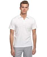 NEW Calvin Klein Shirt, Short Sleeve Graphic Polo Shirt