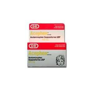  Acephen Acetaminophen suppositories 325 mg   50S Health 