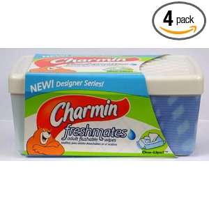  Charmin Freshmates Moist Adult Flushable Wipes 40 Per Tub 