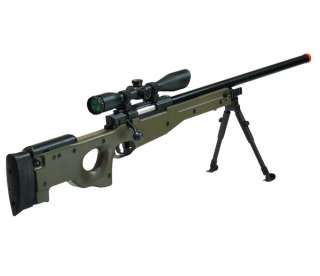 NEW UTG MK96 L96 AWP AWM AIRSOFT SNIPER RIFLE GUN OD GREEN w/ 6mm BB 