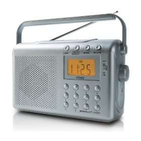 Desk/Portable Digital AM/FM/NOAA Radio with Dual Alarms  