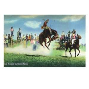  Western Americana   Rodeo Scenes, View of Tex Crockett on 