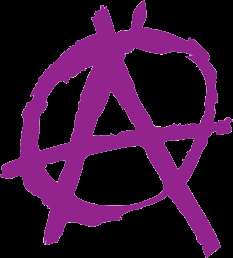 ANARCHY Symbol/Logo Vinyl Decal Sticker Anarchist Design Stick 