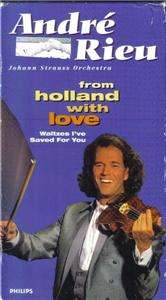 VHS ANDRE RIEU FROM HOLLAND WITH LOVE  
