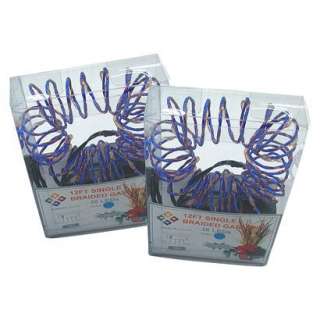 LED Metallic Braided Garland   Blue (2pk).Opens in a new window