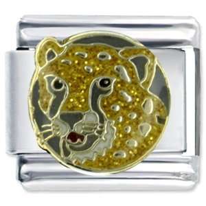   Cheetahs Face Animal Italian Charms Bracelet Link Pugster Jewelry