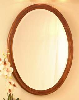 WELLINGTON COLLECTION BY PREMIER CHERRY FINISH ANTIQUE STYLE MIRROR