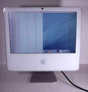 Apple 1.83GHz 17 160GB Intel iMac Computer Bad Screen  