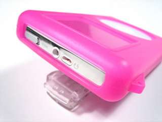  pink silicon soft skin case cover for apple ipod 20gb 4th generation 