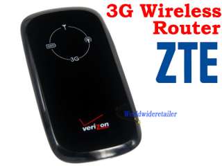 ZTE AC30 Unlocked 3G GSM Wireless Router MiFi (WCDMA/CDMA 1X/EV DO 