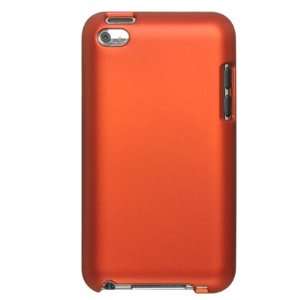 Apple iPod Touch 4th Generation Crystal Rubberized Case   Orange Cell 