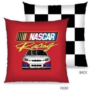  NASCAR Racing NASCAR Racing 18X18 Toss Pillow   Auto Racing Fan 