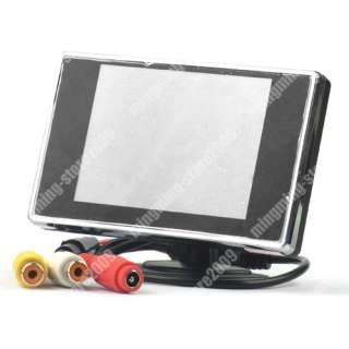 TFT LCD Headrest Stand Color Car Monitor Rearview DVD VCR