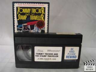 Tommy Tricker y el viajero VHS Lucas Evans estampillado