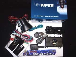   This is a brand new Viper 350 + Car Alarm System With Key less Entry