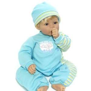  Middleton Doll Cuddle Baby Mommys Delight Boy   Blonde 