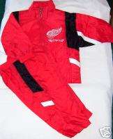 Detroit Red Wings Redwings Infant Wind Suit NWT 24M  