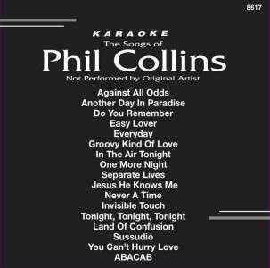 Karaoke CD+G Backstage 8617 Phil Collins 17 Classics  