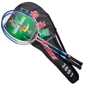   pcs)GOGO Badminton Racquets # 3651, Steel Badminton Rackets Kit