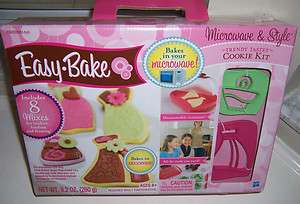   Easy Bake Microwave & Style Trendy Tastes Cookie Kit Baking Set Mixes